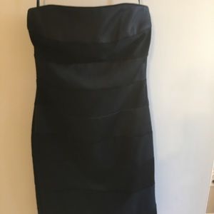 Black cocktail dress